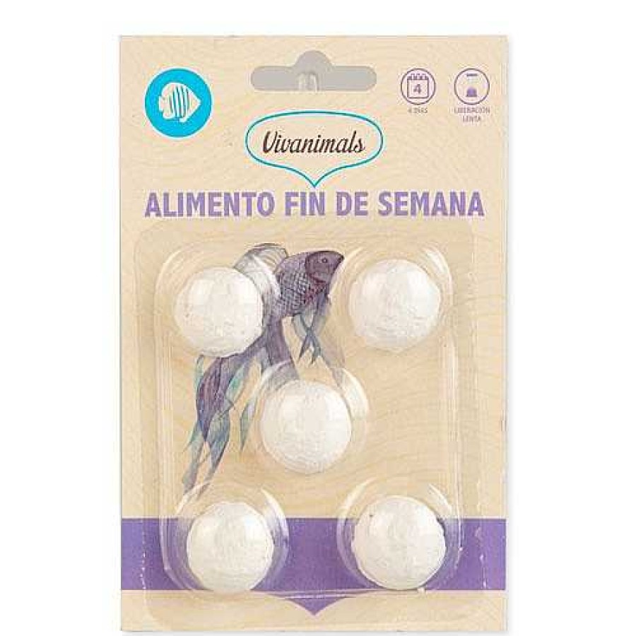 Peces Vivanimals Alimentaci N Para Peces | Vivanimals Comida Fin De Semana En Bloque Para Peces