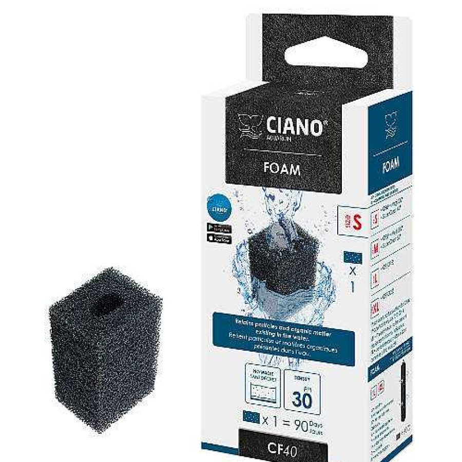 Accesorios Ciano | Ciano Foam S Cf40 Filtro De Esponja Para Acuarios