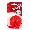 Perros Play & Bite Juguetes | Play&Bite Pelota Roja De Pl Stico Con Sonido Para Perros