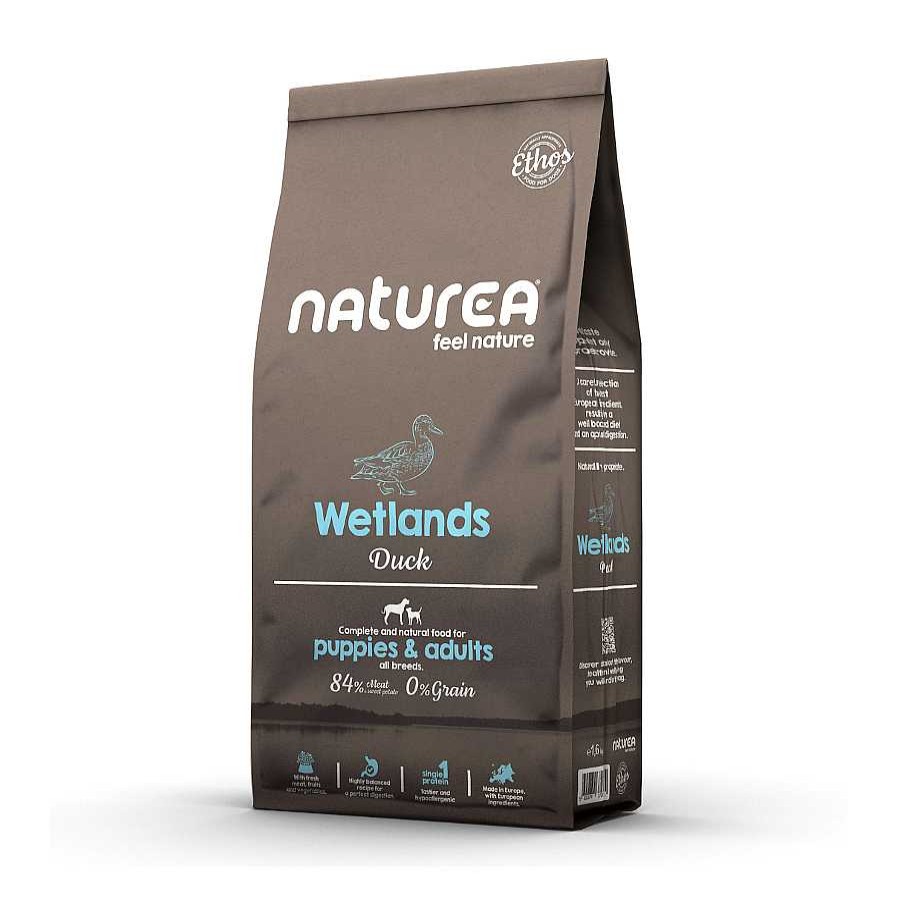 Perros Naturea Pienso Seco | Naturea Ethos Humedales Pato Pienso Para Perros