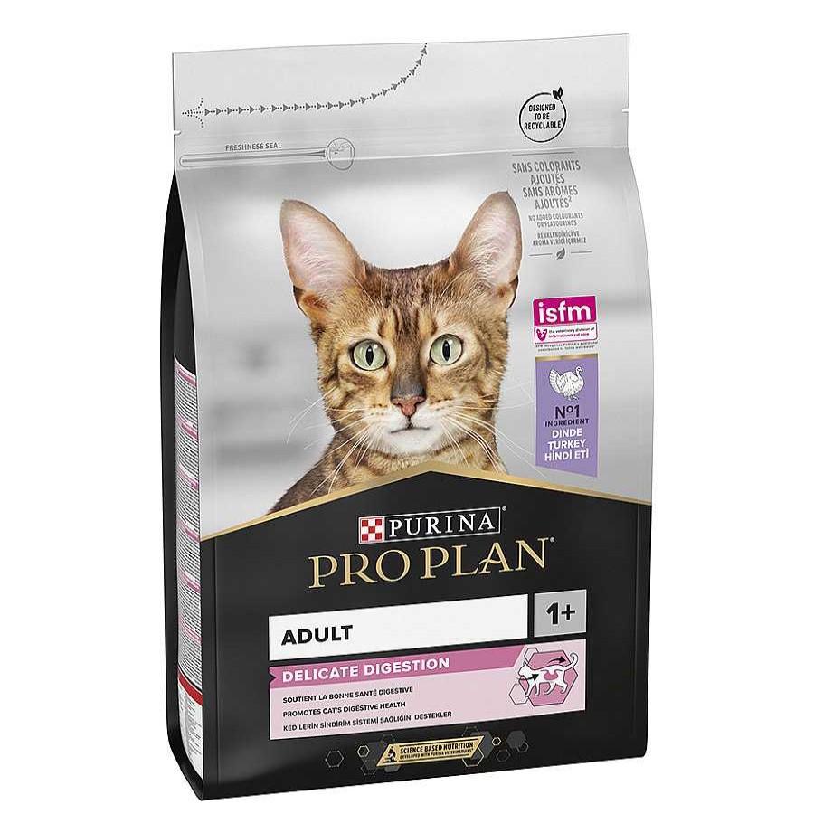 Gatos Pro Plan Pienso Seco | Pro Plan Adult Delicate Digestion Adult Pavo Pienso Para Gatos