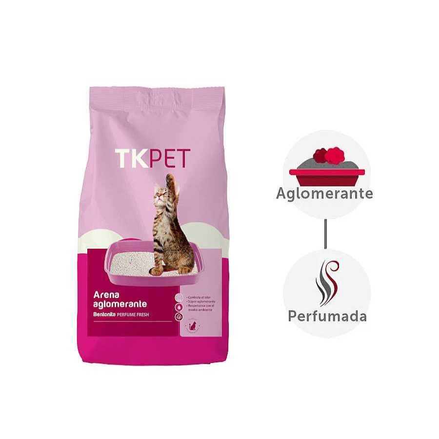 Gatos TK-Pet | Tk-Pet Arena Aglomerante Fresh Para Gatos