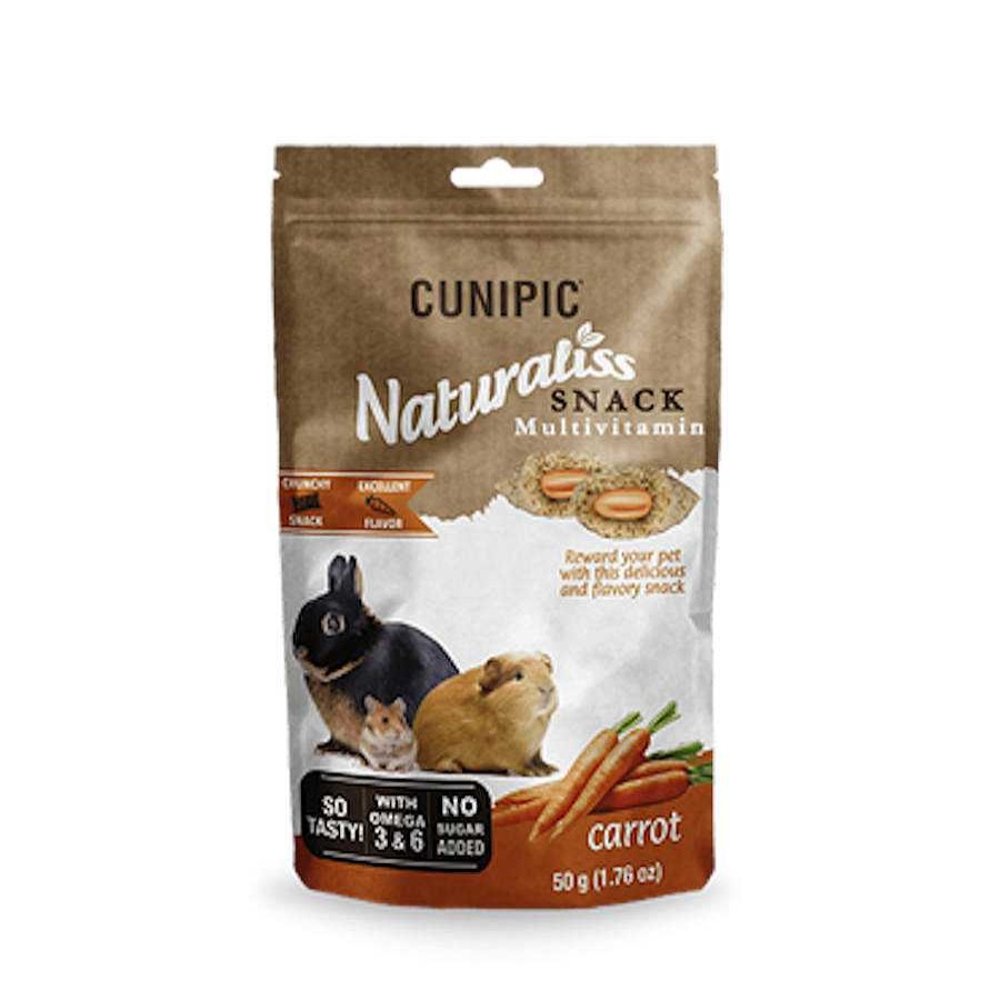 Conejos Y Roedores Cunipic Snacks | Cunipic Naturaliss Multivitamin Chuche De Zanahoria Para Roedores