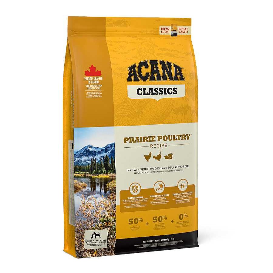 Perros Acana Pienso Seco | Acana Classics Prairie Poultry Pollo Pienso Para Perros