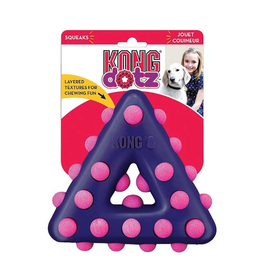 Accesorios Kong | Kong Dotz Triangle Mordedor Para Perros