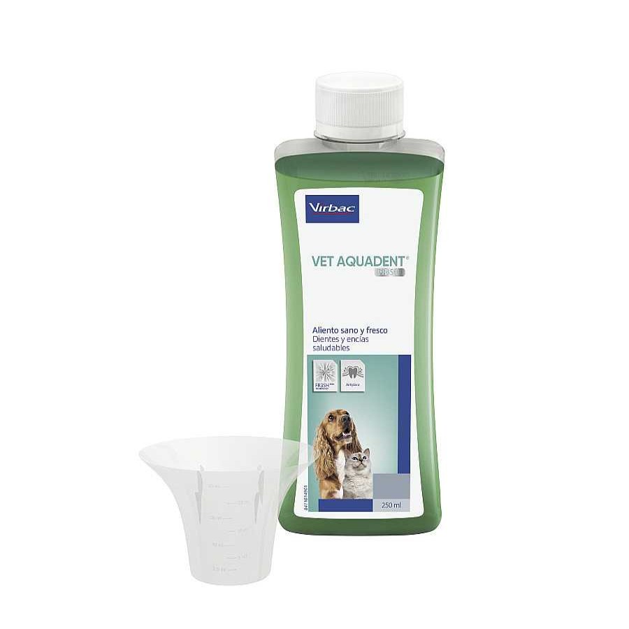 Perros Virbac Salud Y Complementos | Virbac Vet Aquadent Enjuague Bucal Para Perros Y Gatos