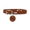 Perros Hunter Arneses, Collares Y Correas | Hunter Aalborg Collar De Cuero Marr N Para Perros