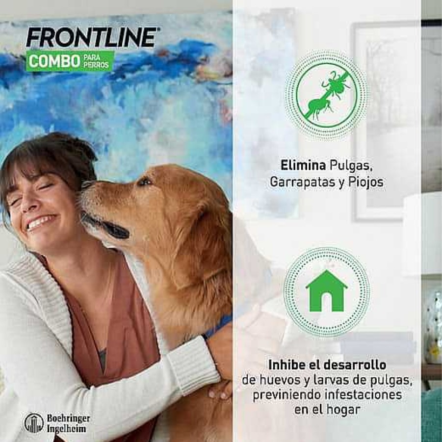 Perros Frontline Antiparasitarios | Frontline Combo Pipetas Antiparasitarias Para Perros Medianos