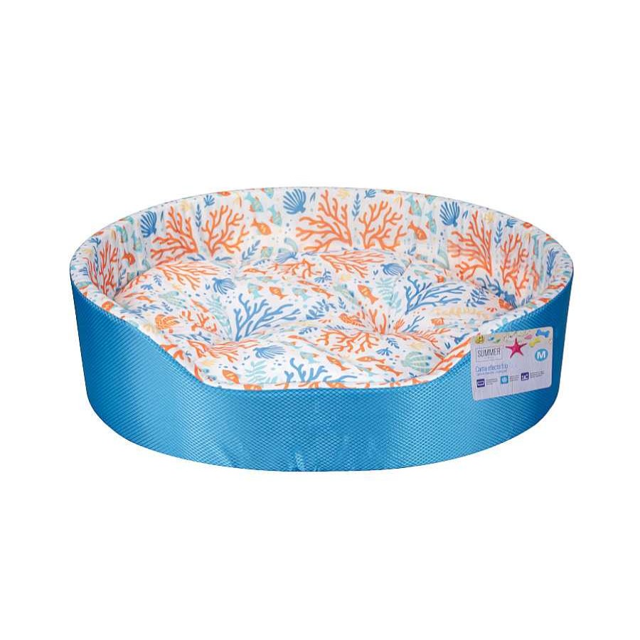 Perros Summer Vibes Camas | Summer Vibes Cama Refrescante Para Perros