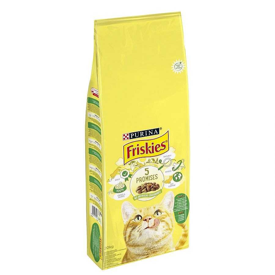 Gatos Friskies Pienso Seco | Friskies Conejo Y Pollo Pienso Para Gatos