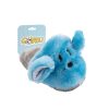 Perros Guabu Juguetes | Guabu Zapatilla De Peluche Azul Para Cachorros