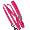 Perros TK-Pet Arneses, Collares Y Correas | Tk-Pet Soft Correa Reflectante Rosa Para Perros