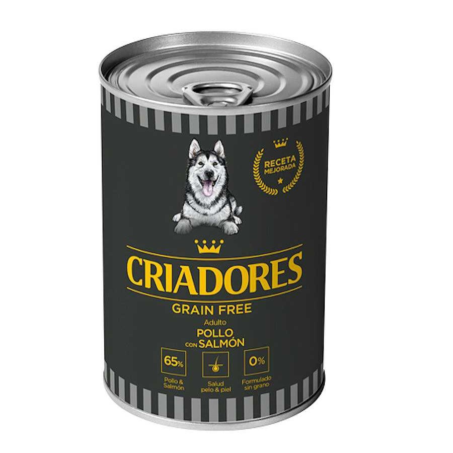 Perros Criadores Comida H Meda | Criadores Adulto Grain Free Pollo Y Salm N Lata Para Perros