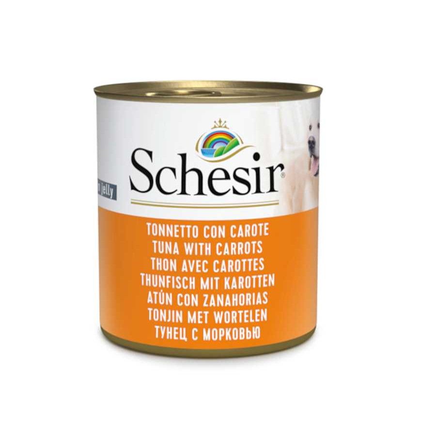 Perros Schesir Comida H Meda | Schesir Adult At N Con Zanahorias Lata Para Perros