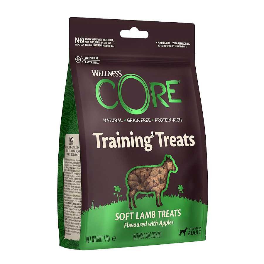 Perros Wellness Core Snacks Y Chuches | Wellness Core Bocaditos Protein Treats Cordero Para Perros