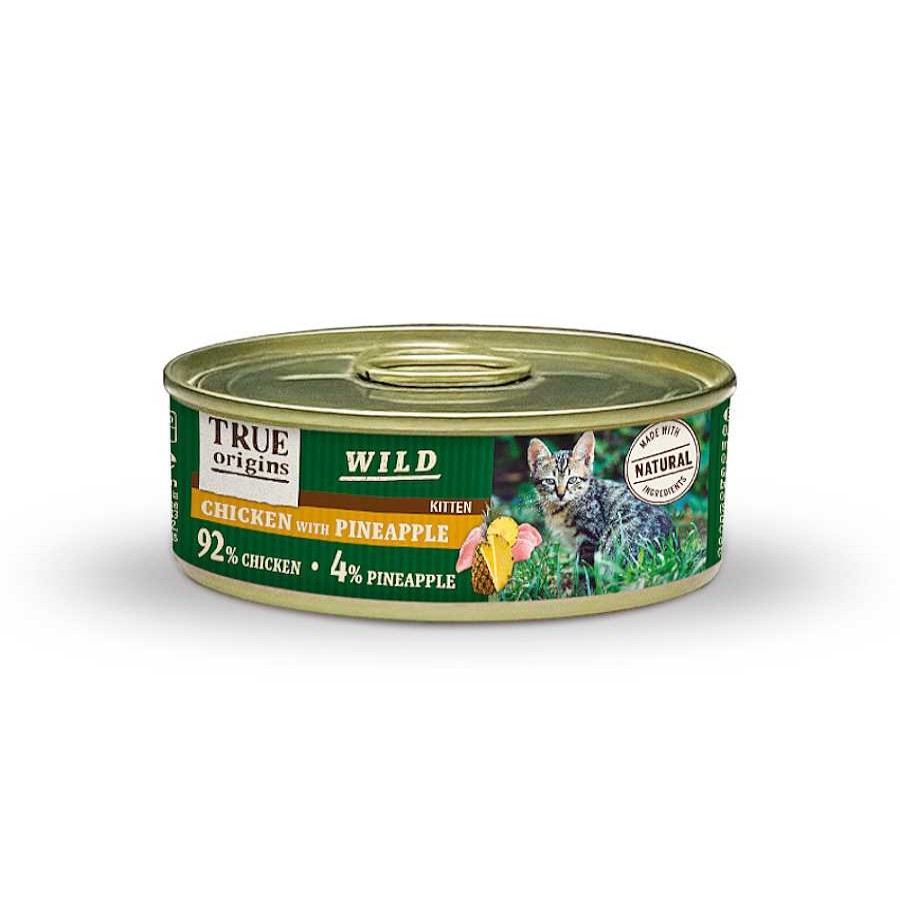 Gatos True Origins Comida H Meda | True Origins Wild Kitten Pollo Y Pi A Lata Para Gatos